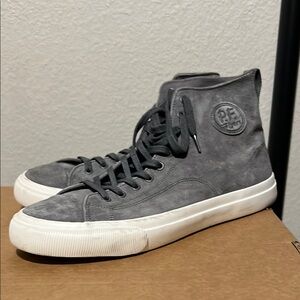 P.F. Flyers Men's Gray High-Top Sneakers